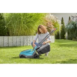 Gardena 18V Grasmaaier Powermax P4A 30cm Incl. 4.0Ah Accu + Lader -Tuingereedschap 123 1150