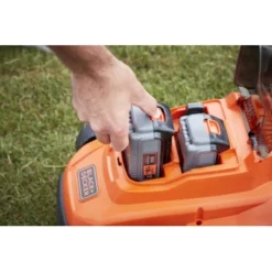 Black & Decker BLACK+DECKER 2x18V Grasmaaier BCMW33184L2-QW 33 Cm Incl. Twee 4,0 Ah Accu's -Tuingereedschap 123 1160
