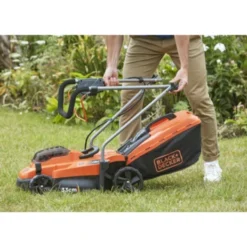 Black & Decker BLACK+DECKER 2x18V Grasmaaier BCMW33184L2-QW 33 Cm Incl. Twee 4,0 Ah Accu's -Tuingereedschap 123 1164