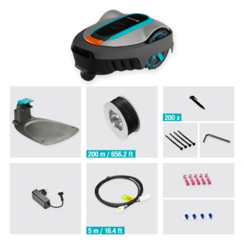 Gardena Robotmaaier Sileno City 600 M² - 17cm 5 Gardena Robotmaaier Sileno City 600 M² - 17cm - Afbeelding 5