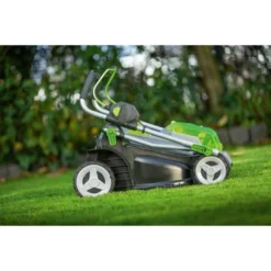 LUX 20V Accu Grasmaaier 37cm Incl. 2 Accu's 4,0Ah + Lader -Tuingereedschap 123 200