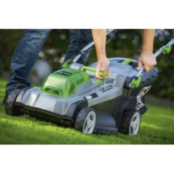 LUX 20V Accu Grasmaaier 37cm Incl. 2 Accu's 4,0Ah + Lader -Tuingereedschap 123 201