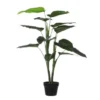 Philodendron Kunstplant - H100x Ø70 Cm - Groen