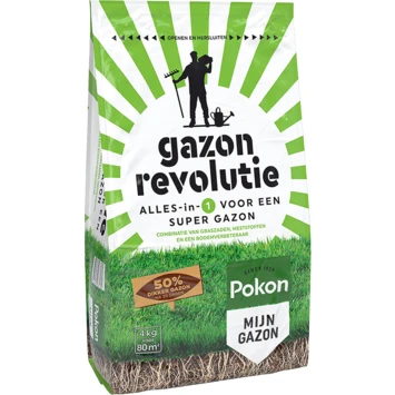Pokon Gazon Revolutie 4kg 1 Pokon Gazon Revolutie 4kg