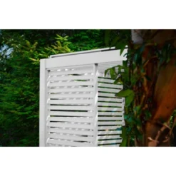 Zijwand Louvre Voor Pergola Classic & Deluxe Wit 300 Series 12 Zijwand Louvre Voor Pergola Classic & Deluxe Wit 300 Series -Tuingereedschap 123 2692