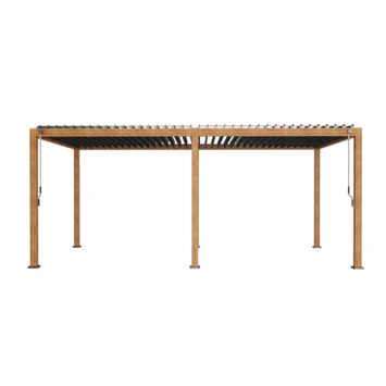 Pergola Deluxe Houtlook 3x6m 2 Pergola Deluxe Houtlook 3x6m - Afbeelding 2