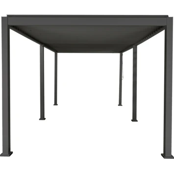 Pergola Deluxe Zwart 3x6m 1 Pergola Deluxe Zwart 3x6m