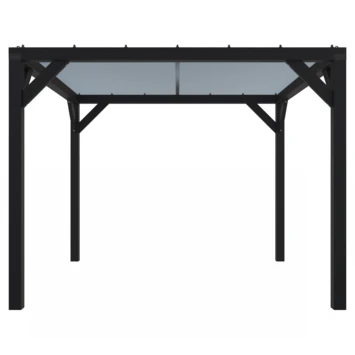 Pergola Silvano Zwart 5 Pergola Silvano Zwart - Afbeelding 5