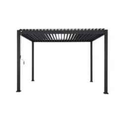 Pergola Deluxe Zwart 3x3,6m -Tuingereedschap 123 2832