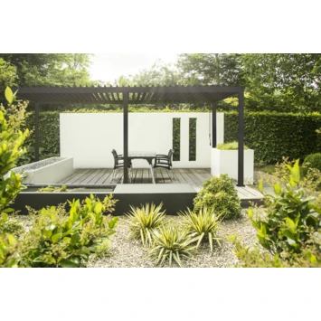 Pergola Deluxe Zwart 3,6x7,2m 5 Pergola Deluxe Zwart 3,6x7,2m - Afbeelding 5