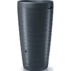 Regenton Met Plantenbak Maze Antraciet 240 Liter