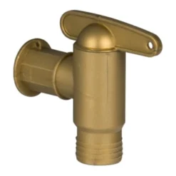 Garantia Messingkleurig Kunststof Kraantje Voor Regentonnen -Tuingereedschap 123 3031