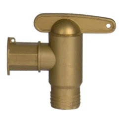 Garantia Messingkleurig Kunststof Kraantje Voor Regentonnen -Tuingereedschap 123 3032