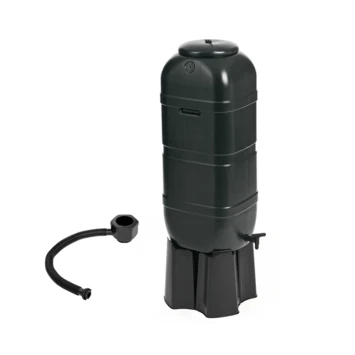 Slimline Regenton Kunststof Zwart 100 Liter 2 Slimline Regenton Kunststof Zwart 100 Liter - Afbeelding 2