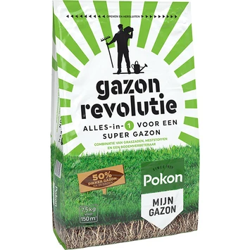 Pokon Gazon Revolutie 7,5kg 1 Pokon Gazon Revolutie 7,5kg