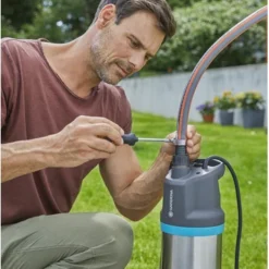 Gardena Dompel-drukopvoerpomp 6000/5 Inox Auto -Tuingereedschap 123 3579