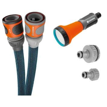Gardena Tuinslang Textiel 15m Liano™ Xtreme (incl. Sproeikop, Koppelingen En Kraanstuk) 1 Gardena Tuinslang Textiel 15m Liano™ Xtreme (incl. Sproeikop, Koppelingen En Kraanstuk)