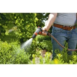 Gardena Classic Spuitpistool Kunststof Grijs Met Oranje -Tuingereedschap 123 3870