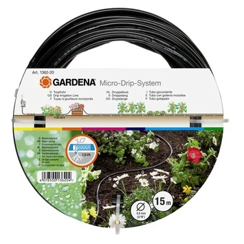 Gardena Micro Drip Druppelbuis Bovengronds 4,6 Mm (3/16") 1 Gardena Micro Drip Druppelbuis Bovengronds 4,6 Mm (3/16")