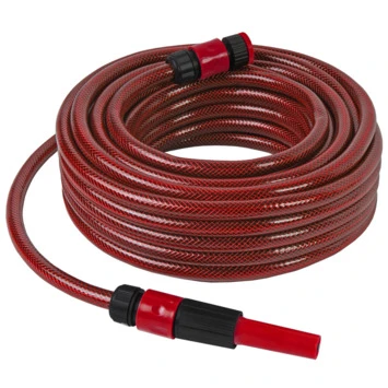 OK Tuinslangset Rood Met Zwart 15 Meter 1 OK Tuinslangset Rood Met Zwart 15 Meter