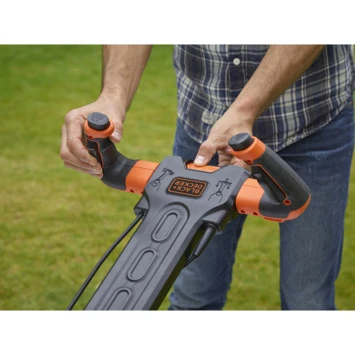 Black & Decker BLACK+DECKER Elektrische Grasmaaier BEMW471ES-QS 38cm 1600W 4 Black & Decker BLACK+DECKER Elektrische Grasmaaier BEMW471ES-QS 38cm 1600W - Afbeelding 4