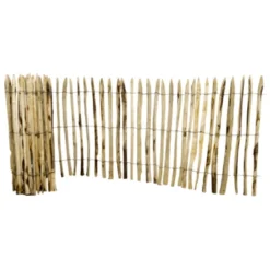 Schapenhek Kastanjehout Ca. 100x500 Cm