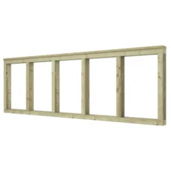 Tuinhek Grenen Donau Ca. 60x180 Cm -Tuingereedschap 123 4379