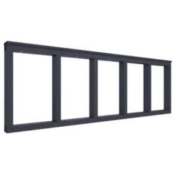 TUINHEK DONAU 60X180CM ANTRACIET -Tuingereedschap 123 4393