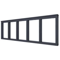 TUINHEK DONAU 60X180CM ANTRACIET -Tuingereedschap 123 4394