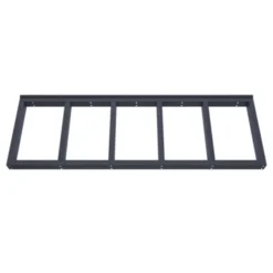 TUINHEK DONAU 60X180CM ANTRACIET -Tuingereedschap 123 4396