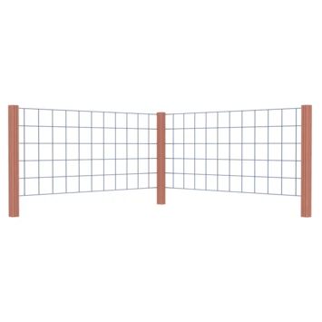 Gaas Startpakket Tuinhek Hardhout 75x180cm liggend 8 Gaas Startpakket Tuinhek Hardhout 75x180cm liggend - Afbeelding 8