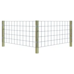 Gaas Startpakket Tuinhek Grenen 180x75cm Liggend -Tuingereedschap 123 4424