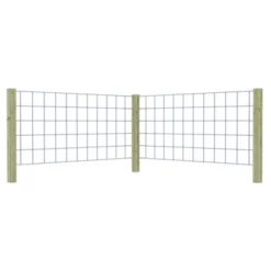 Gaas Startpakket Tuinhek Grenen 180x75cm Liggend -Tuingereedschap 123 4425