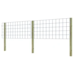 Gaas Startpakket Tuinhek Grenen 180x75cm Liggend -Tuingereedschap 123 4427