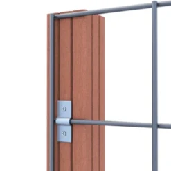 Gaas Volgpakket Tuinhek Hardhout 75x180cm liggend -Tuingereedschap 123 4433