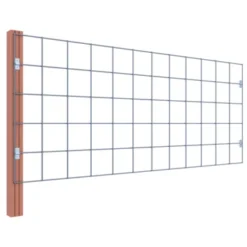 Gaas Volgpakket Tuinhek Hardhout 75x180cm liggend -Tuingereedschap 123 4434