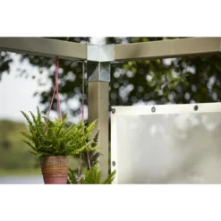 Cubic Windscherm 150 X 180 Cm Wit -Tuingereedschap 123 4572