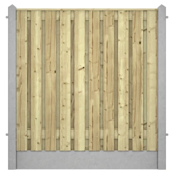 Houtbetonschutting Grijs Grenen Per Meter 2 Houtbetonschutting Grijs Grenen Per Meter - Afbeelding 2