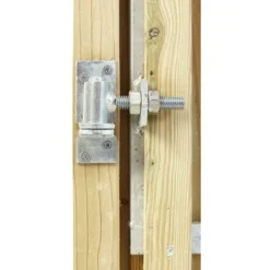 Poort Voor Houtbetonschutting Grenen Linksdraaiend 100cm Breed -Tuingereedschap 123 4631