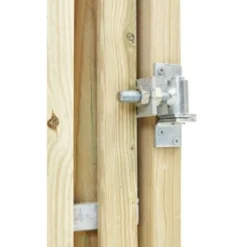 Poort Voor Houtbetonschutting Grenen Rechtsdraaiend 100cm Breed -Tuingereedschap 123 4647