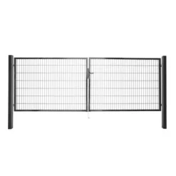 Dubbele Poort Roma/Milano Antraciet 2x 160x200 Cm