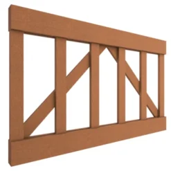 Tuinhekpoort Colorado Ca. 60x100 Cm -Tuingereedschap 123 4792