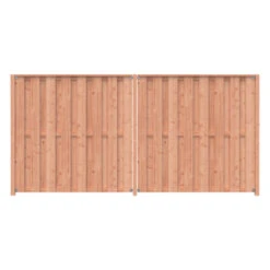 Schutting Startpakket Tuinscherm Douglas Ca. 3,8 Meter Lang