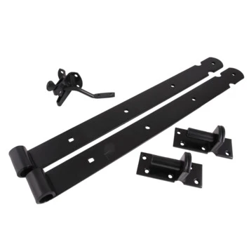 Tuinhek Beslag Set Zwart 500 Mm 1 Tuinhek Beslag Set Zwart 500 Mm