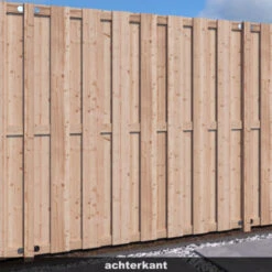 Schutting Douglas Recht Ca. 180x180 Cm -Tuingereedschap 123 4904