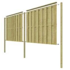 Schutting Startpakket Tuinscherm Royal Ca. 3,8 Meter Lang -Tuingereedschap 123 4984