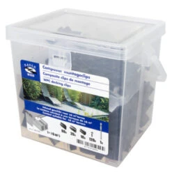 HKC Kunststof Clips - 110 Stuks -Tuingereedschap 123 5012