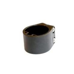 Plastiek Midden/eindklem 48mm Profielpaal RAL 9005 Per 6 St