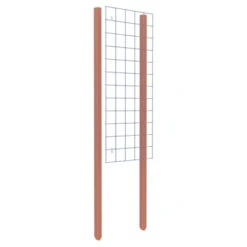 Gaas Volgpakket Tuinhek Hardhout 180x75cm 16 Gaas Volgpakket Tuinhek Hardhout 180x75cm -Tuingereedschap 123 5131