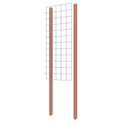 Gaas Volgpakket Tuinhek Hardhout 180x75cm 17 Gaas Volgpakket Tuinhek Hardhout 180x75cm -Tuingereedschap 123 5132